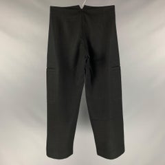 JOHN BARTLETT Size 32 Black Wool Polyamide Cargo Casual Pants