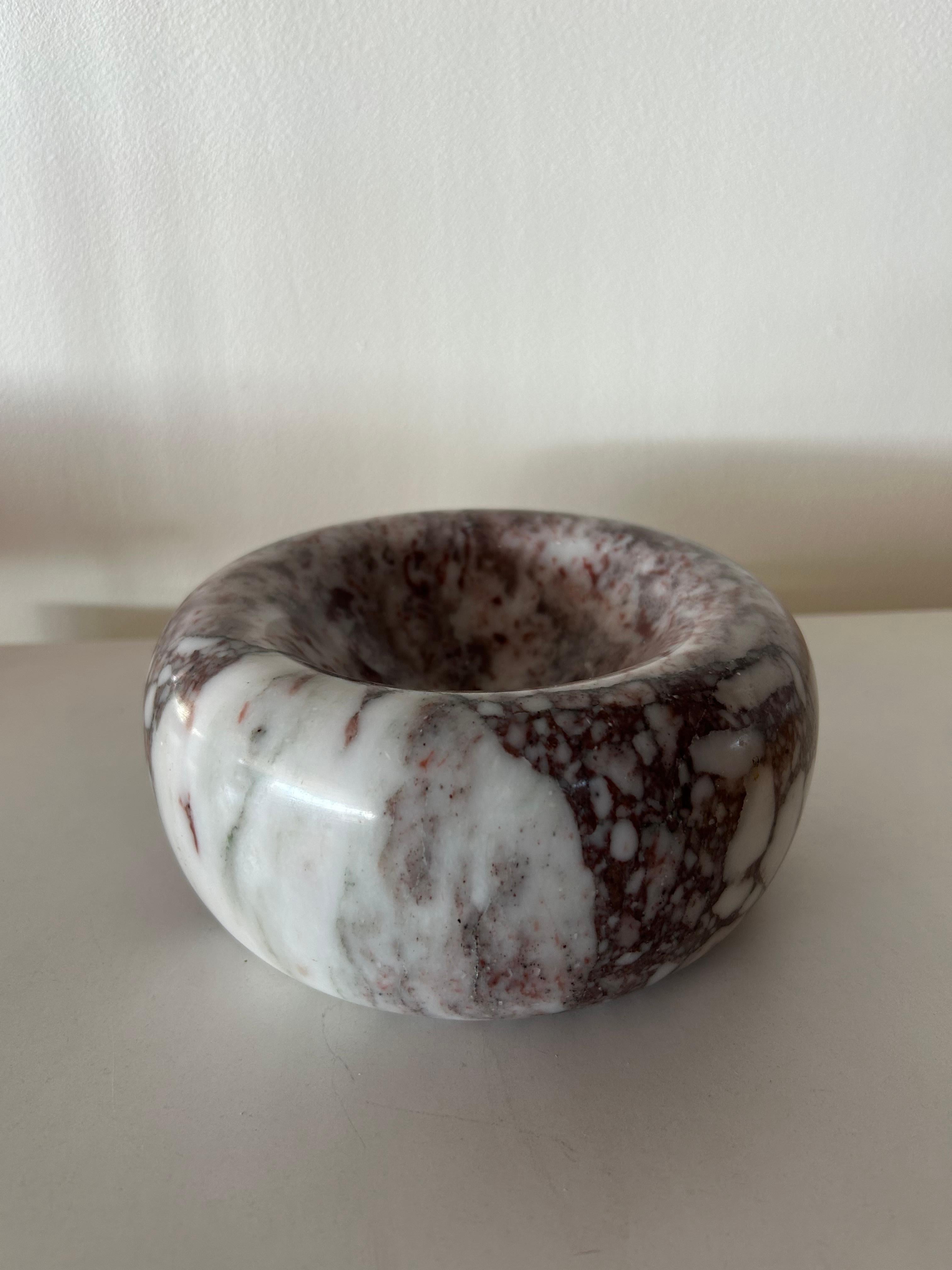 John Bartolomeo Solid Marble Mid-Century Bowls In Good Condition For Sale In Phoenix, AZ