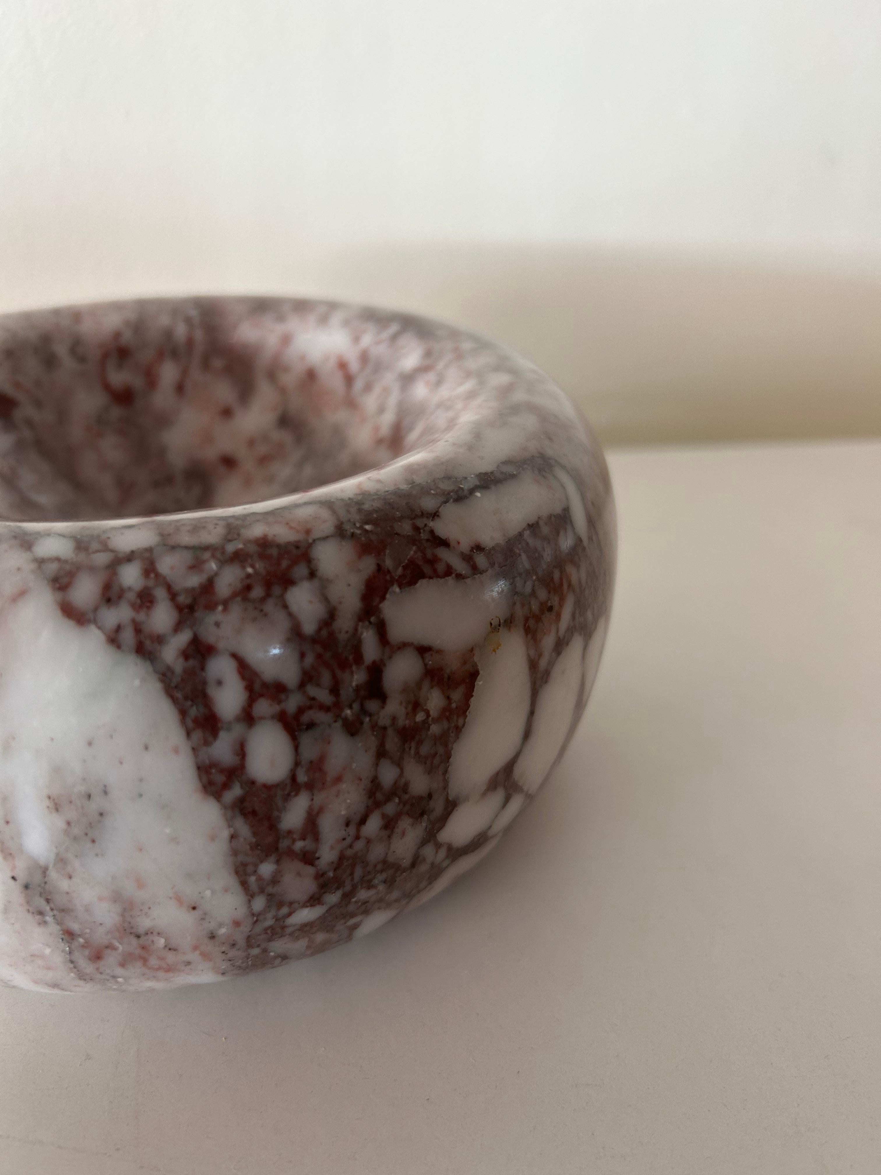 Late 20th Century John Bartolomeo Solid Marble Mid-Century Bowls For Sale
