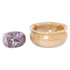 John Bartolomeo Solid Marble Mid-Century Bowls