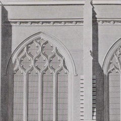 Design Fragment of St Albans Cathedral (1810), engraving by James Basire