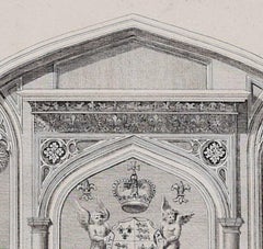 Monument of King Edward IV, Windsor (1790), engraving by James Basire