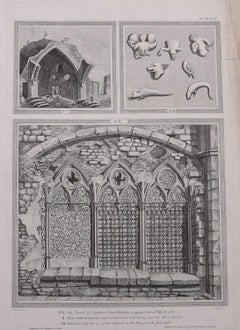 The Chancel of Chatham Church, Kent (1790), engraving by James Basire