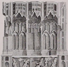 The Holy Sepulchre at Northwold in Norfolk (1795), engraving by James Basire
