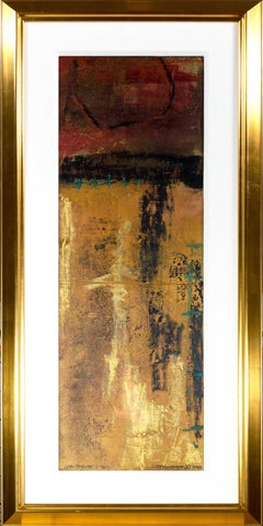 'Cartouche 1-16' Mixed Media, Signed & Dated by Artist