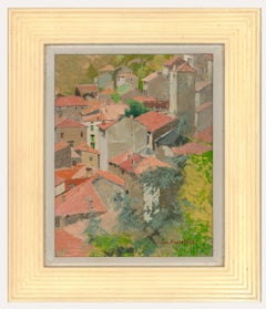 John Bawtree (b.1952) - Framed Contemporary Oil, Valleraugue Bell Tower