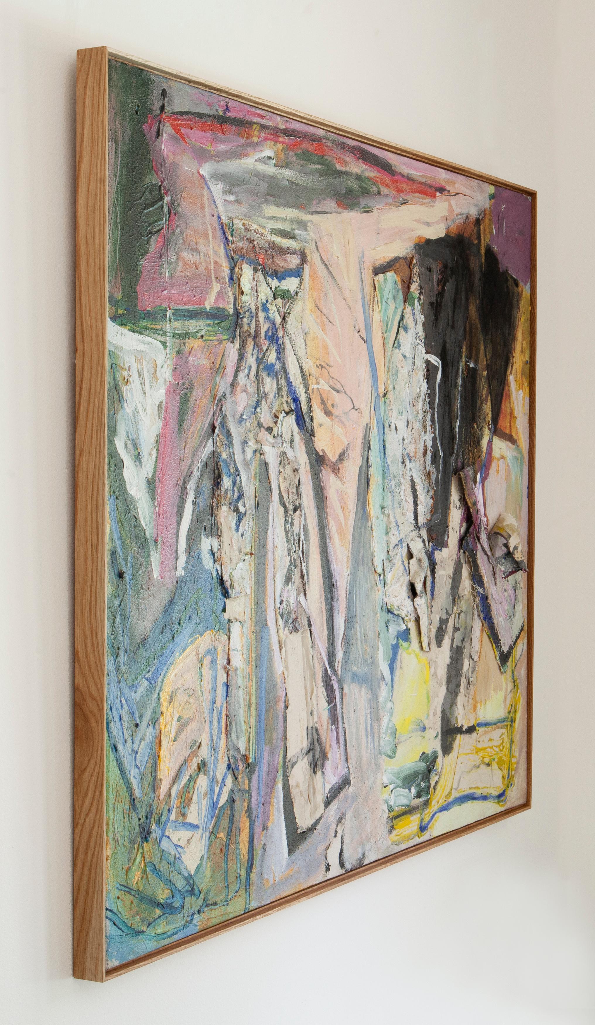 Breccia dell'alba - Mixed Media Art Astratto di John Beardman