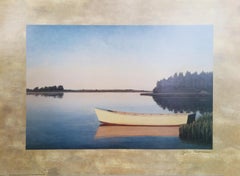 3 Mile Harbor, East Hampton, Impressionist Poster by John Beerman