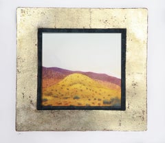 Hills, Impressionist Monotype by John Beerman