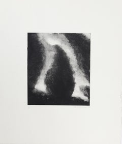 In the Wind, Impressionist Monotype by John Beerman