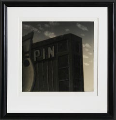 Pin, framed monotype