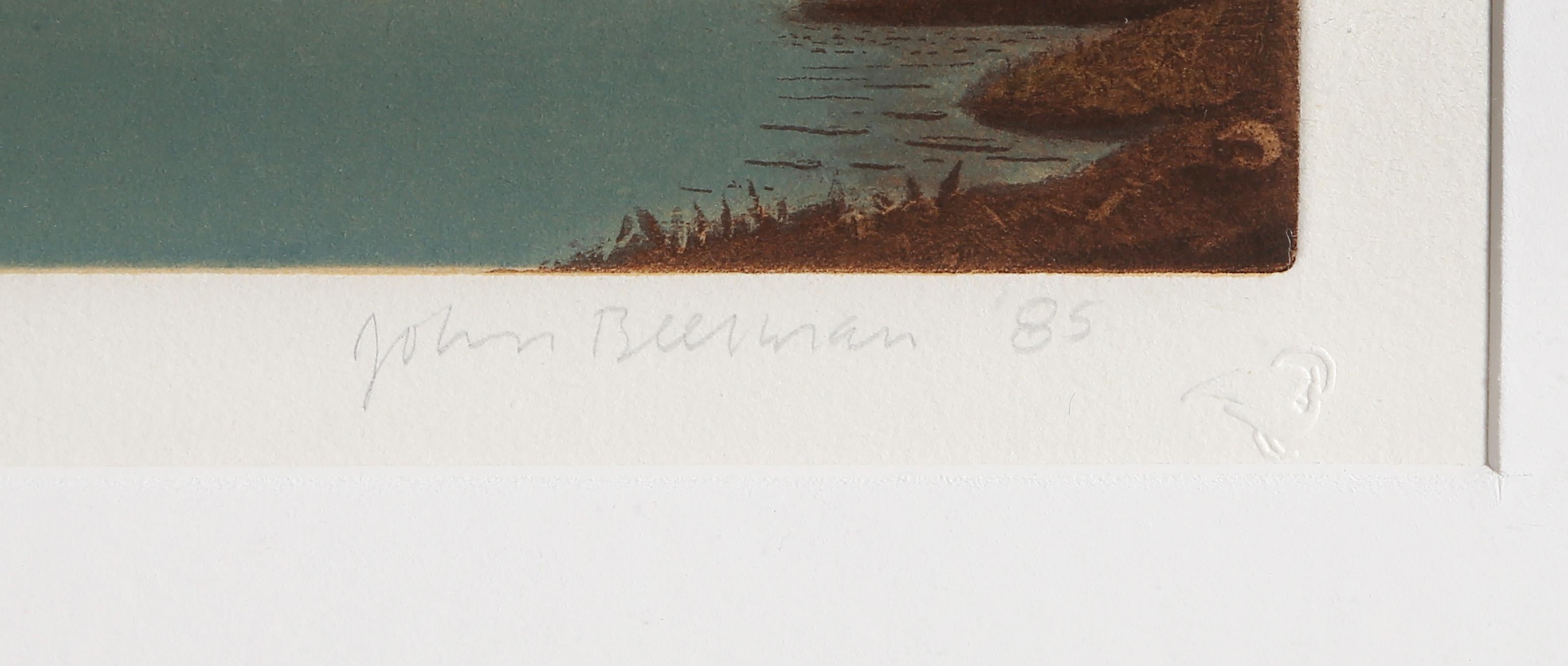 Sea Outlook, American Realist Etching by John Beerman For Sale 1