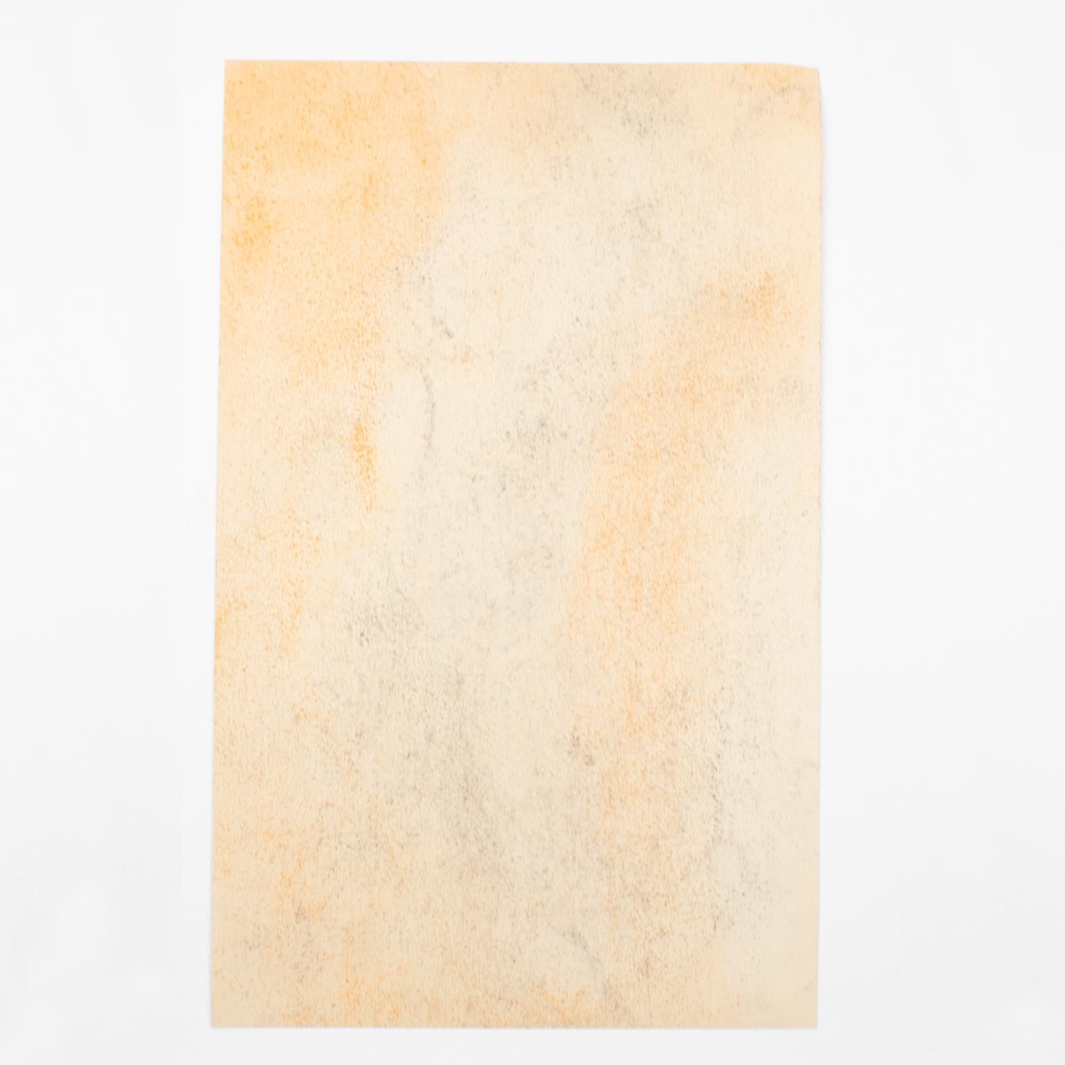 Kubistische Aktstudie, Pastellgemälde von John Begg im Angebot 12
