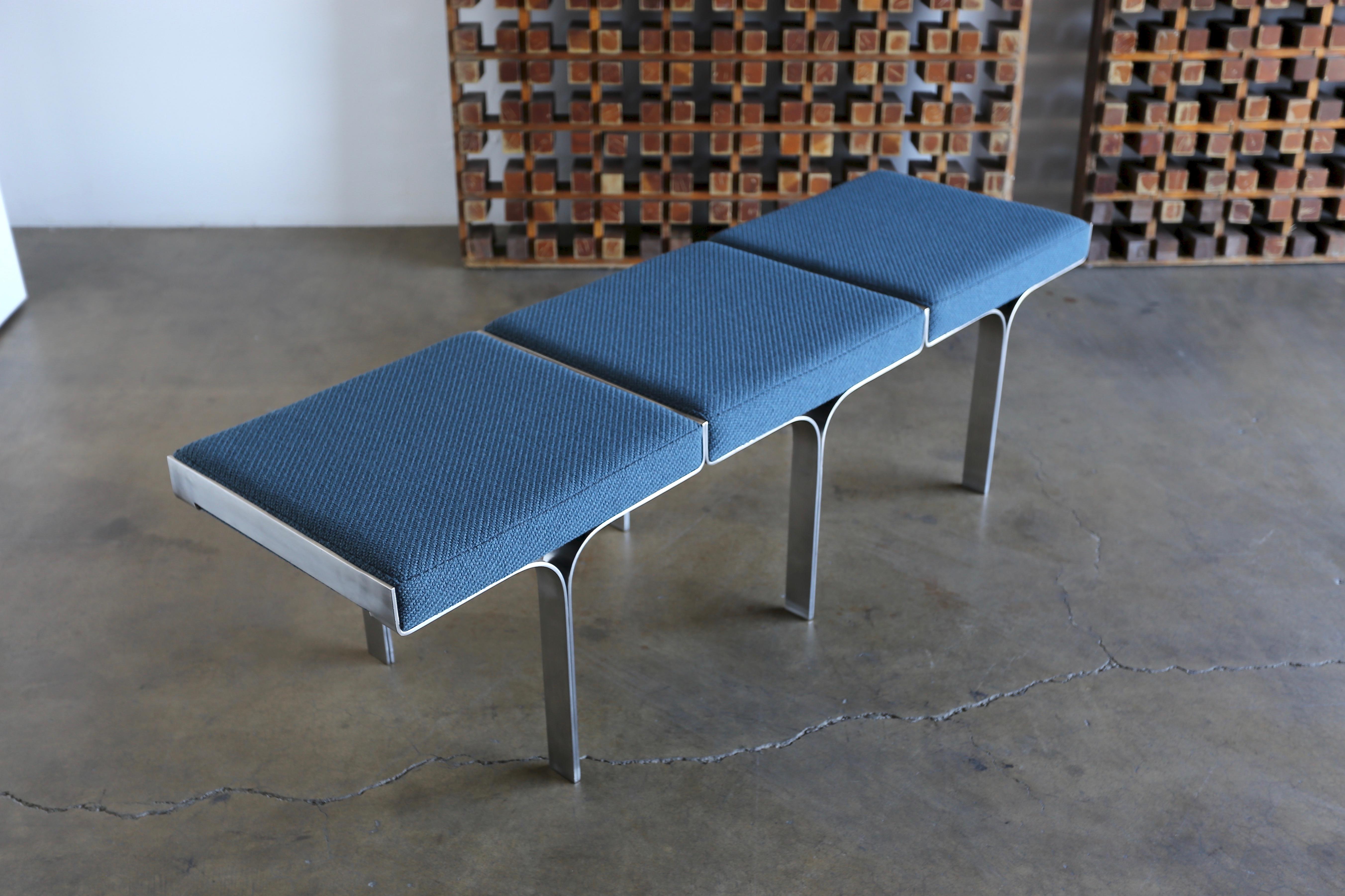 American John Behringer 'Link' Bench for JG Furniture