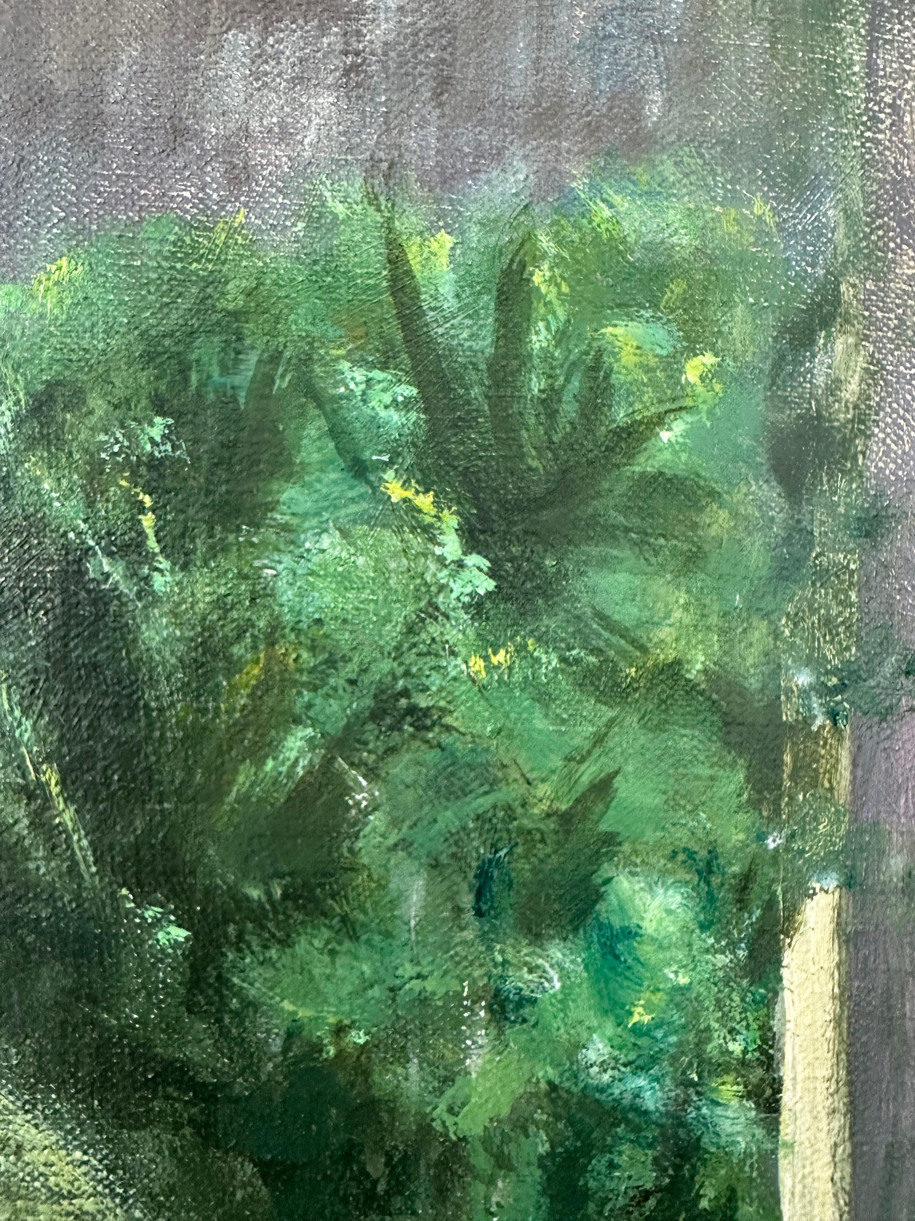 Paysage Manayunk Philadelphia Hazy Morning en vente 1