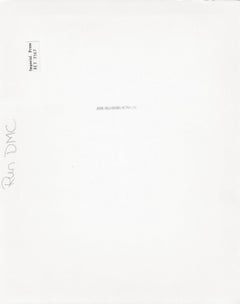 Joseph Simmons and Darryl McDaniels of Run DMC Vintage Original Photograph