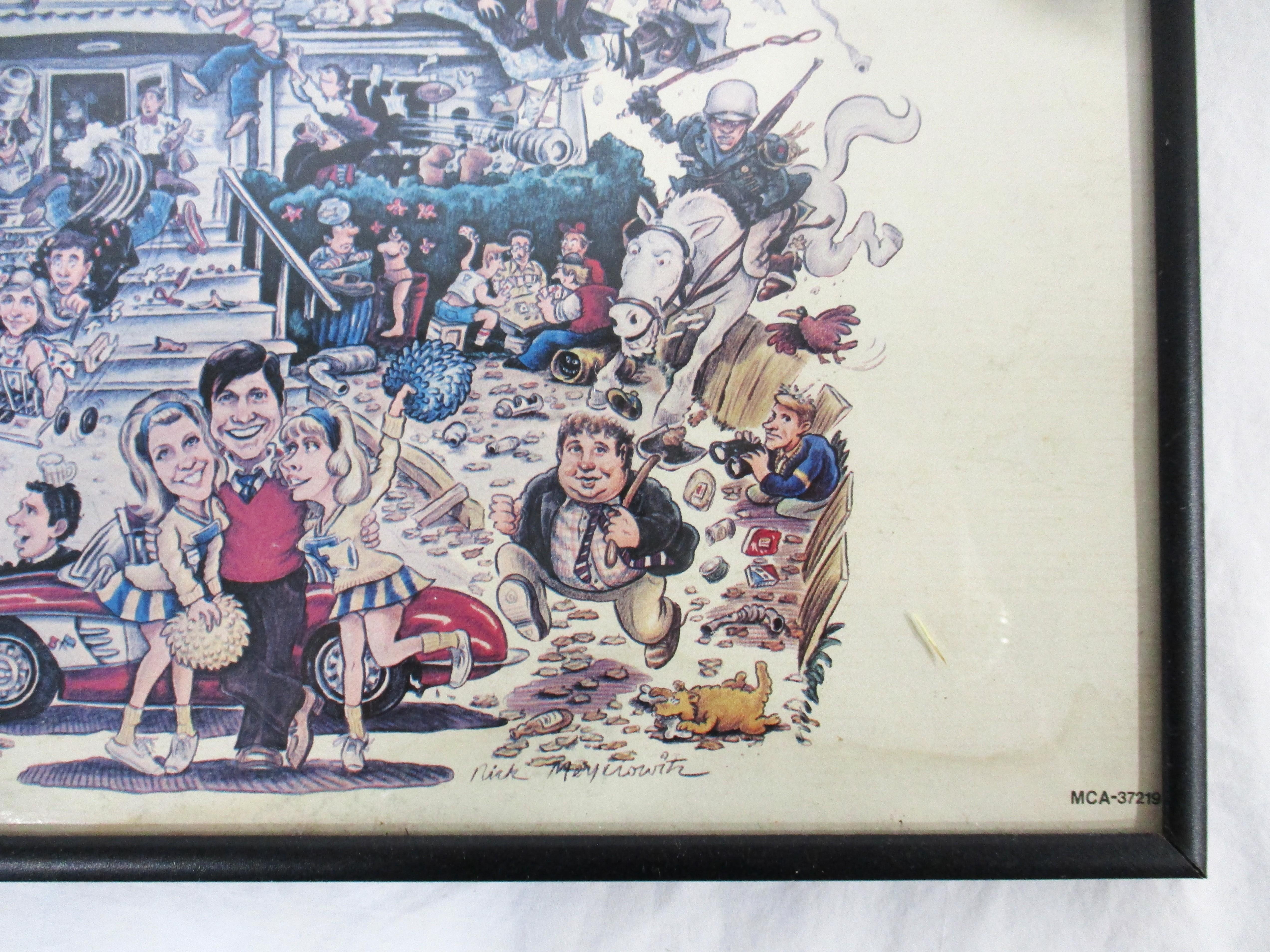 Album de disques Animal House autographié par John Belushi en vente 4