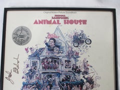 John Belushi Autographed Animal House Record Album