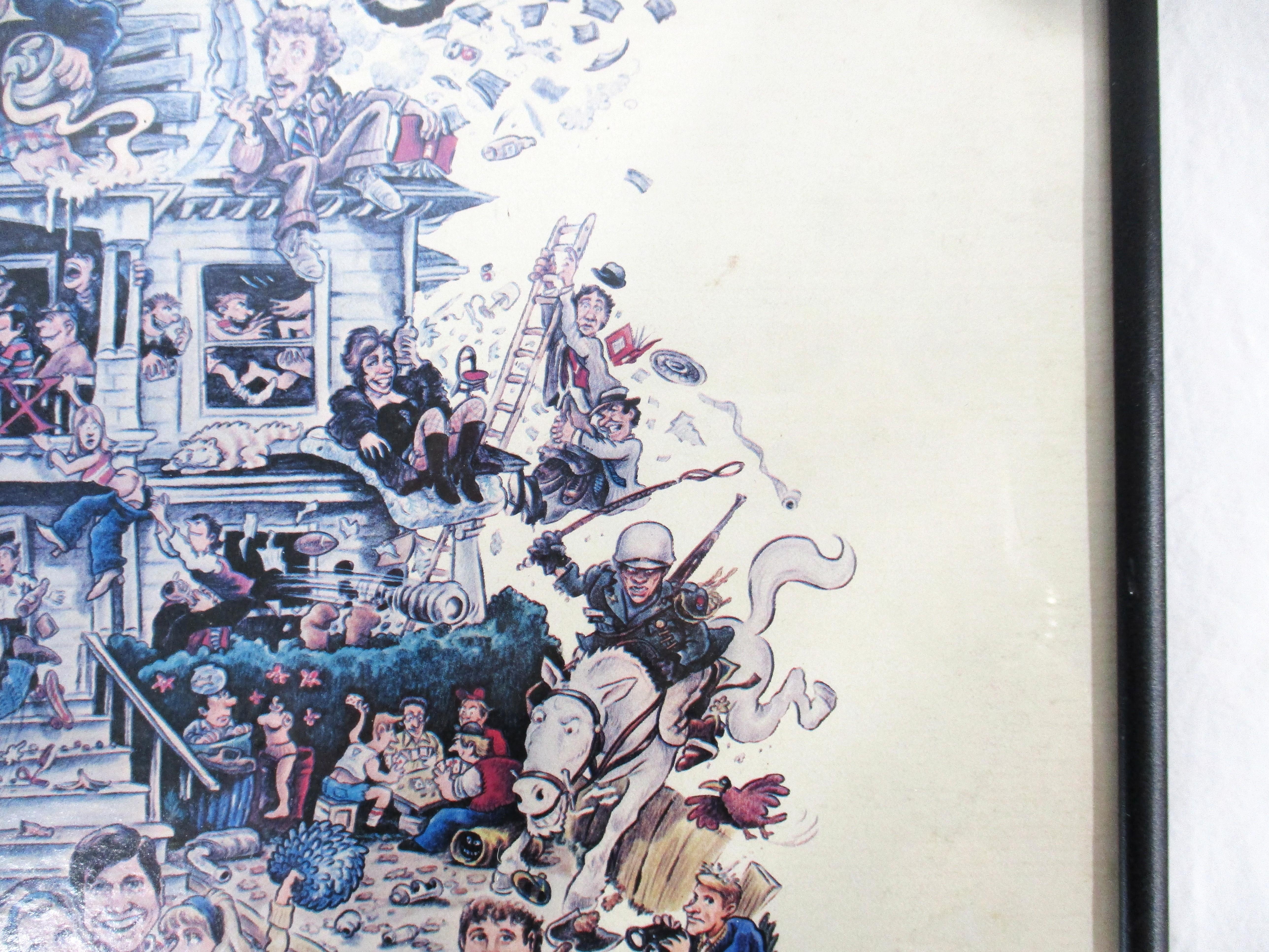 Album de disques Animal House autographié par John Belushi en vente 2