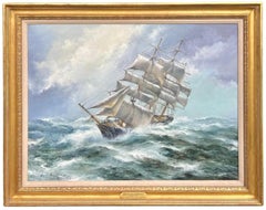 Clipper Ship in Tempestuous Seas