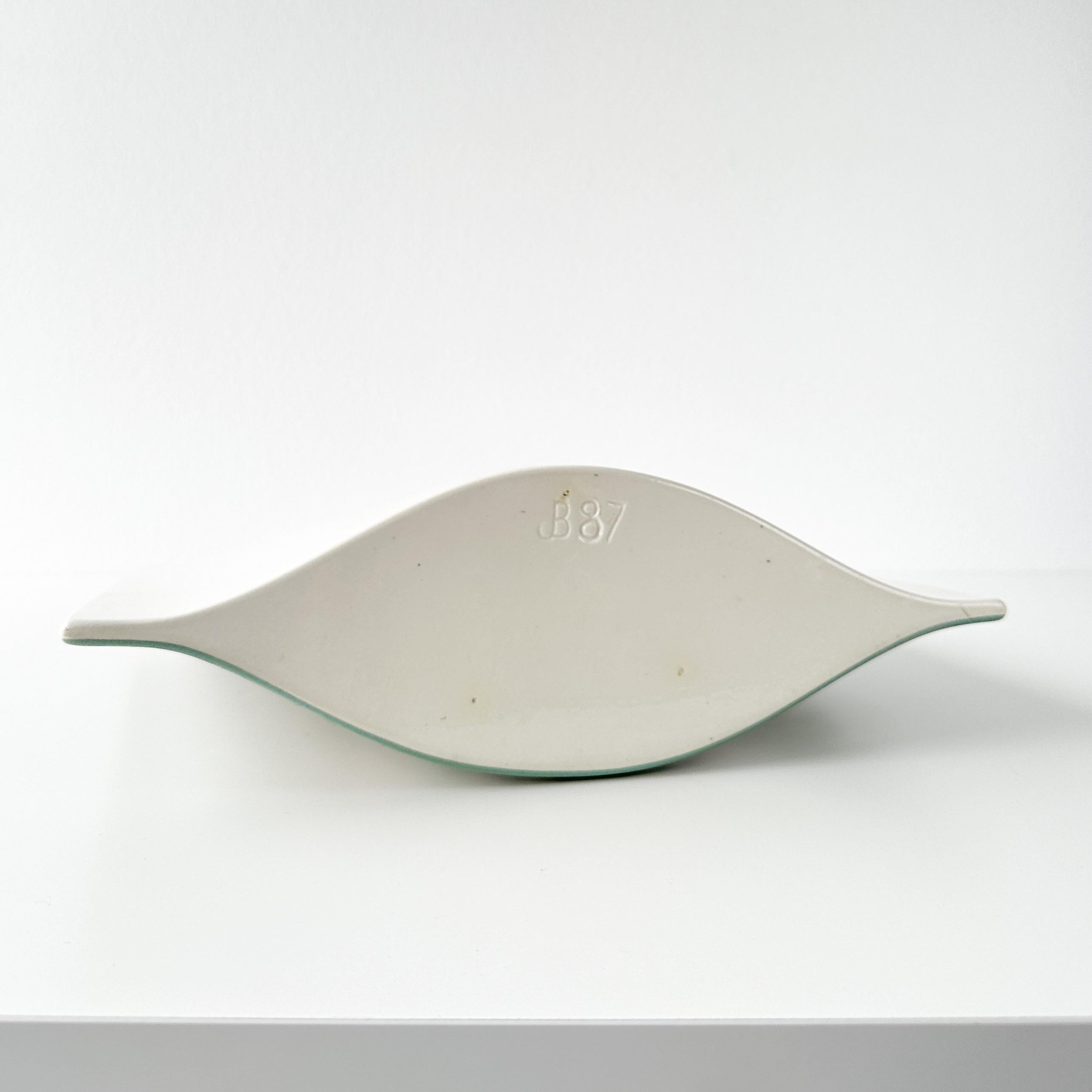 Vase postmoderne à glaçure marbrée John Bergen Bon état - En vente à Westfield, NJ