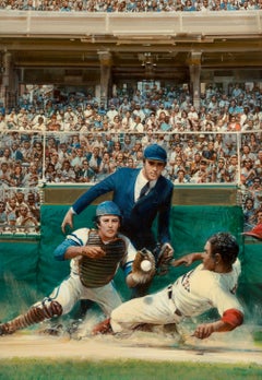 Baseball, copertina della Guida TV del Baseball, primavera 1984