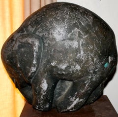 John Bernard Flannagan "Elephant" Whitney Museum Authorized Cast Stone