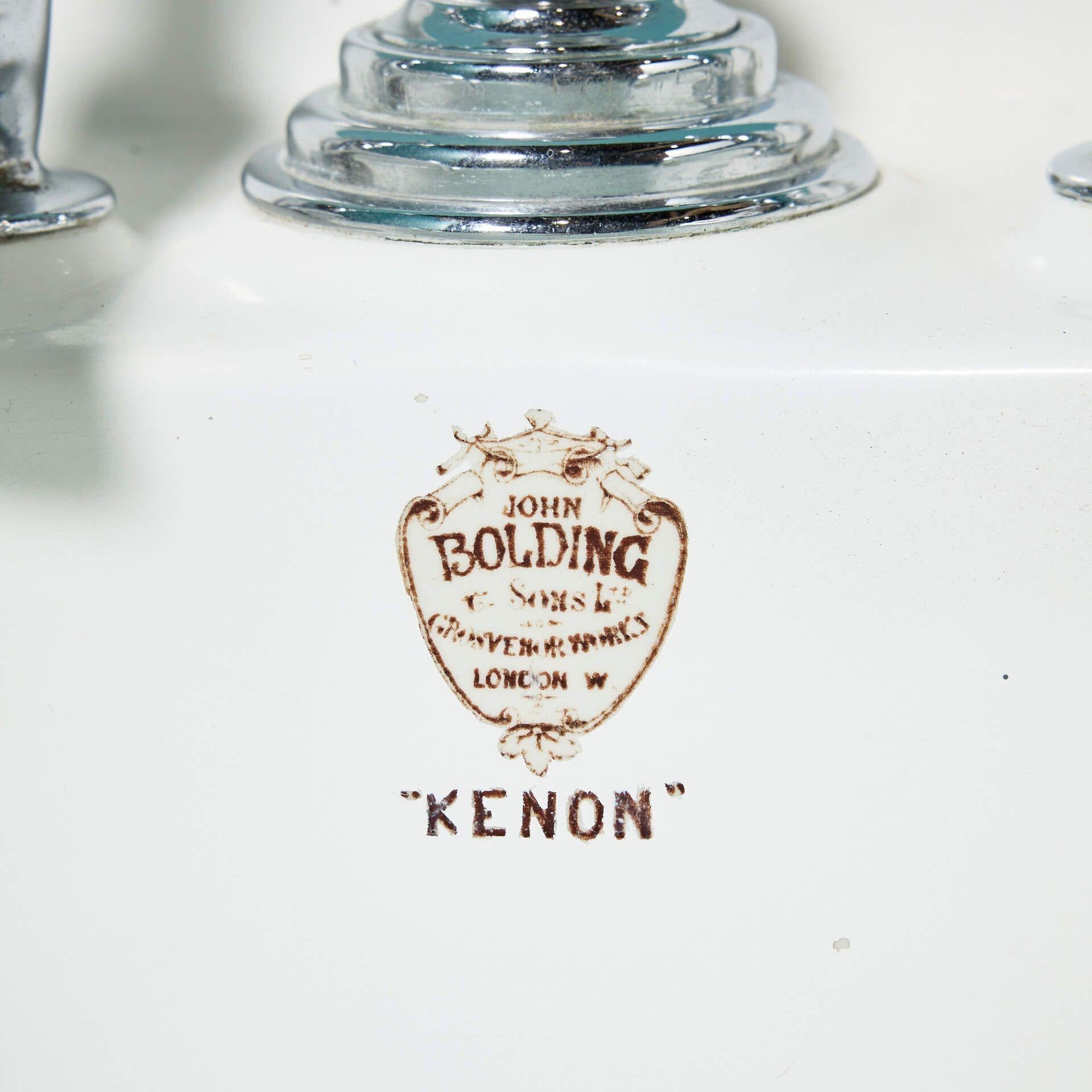 I Johns Bolding 'Kenon' Évier mural antique avec support État moyen - En vente à Wormelow, Herefordshire