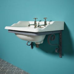 John Bolding Mounted Wash Basin with Iron Bracket