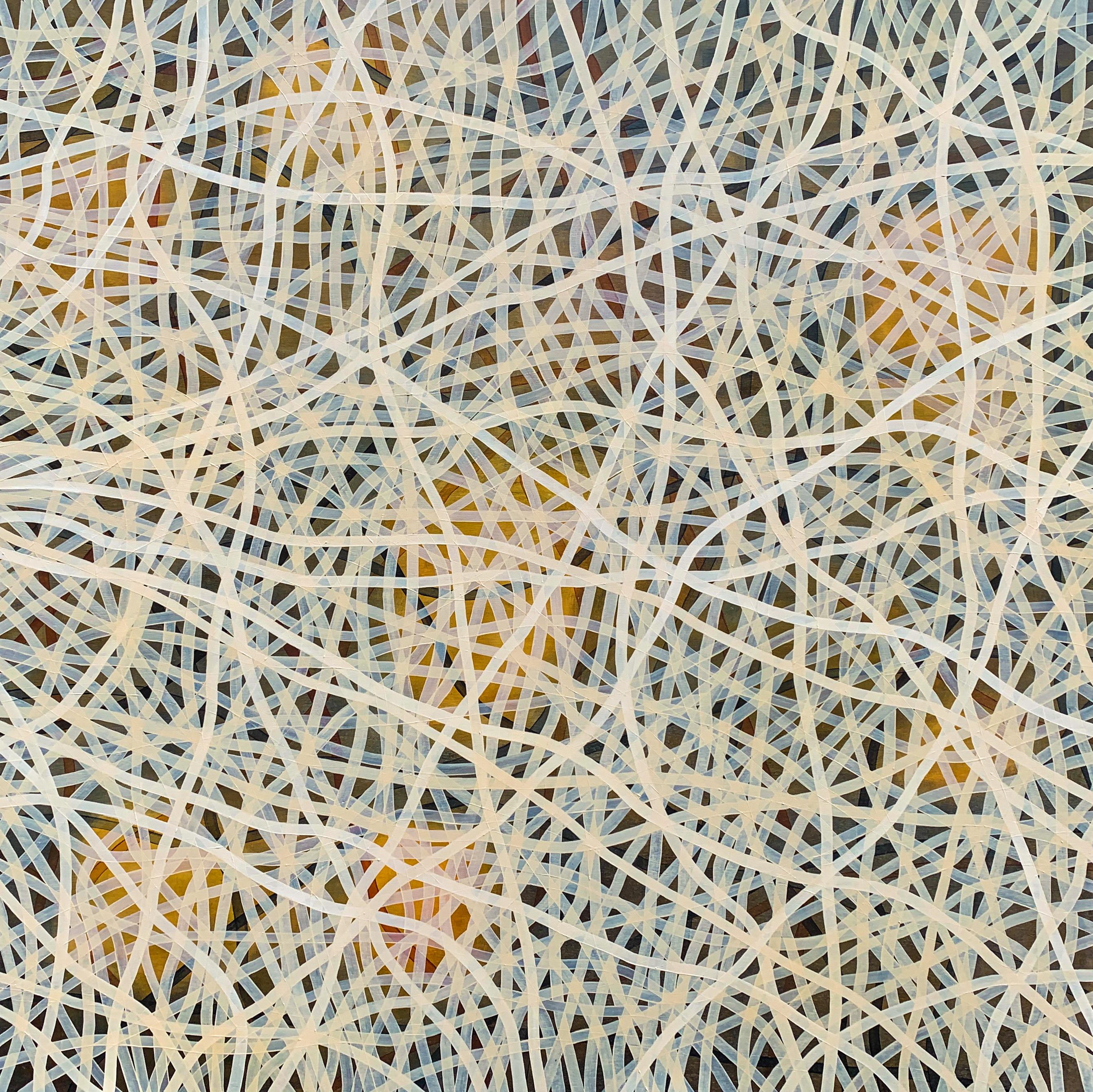 John Bonick Abstract Painting - Net Work