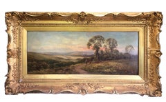 Early 20th-Century Panoramic English Country Landscape