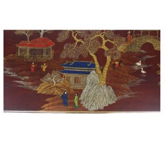 John Boone Laquered Chinoiserie Coffee Table
