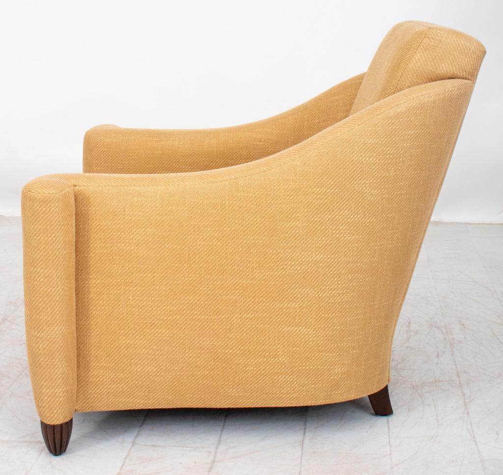 20th Century John Boone Upholstered Armchair, 20th C For Sale