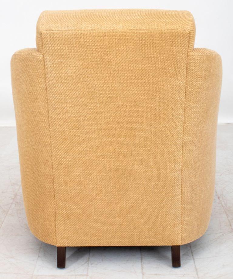 Upholstery John Boone Upholstered Armchair, 20th C For Sale