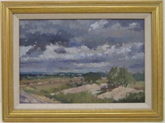 ORIGINAL post impressionist English oil painting BY JOHN BOWEN (1941-2006)