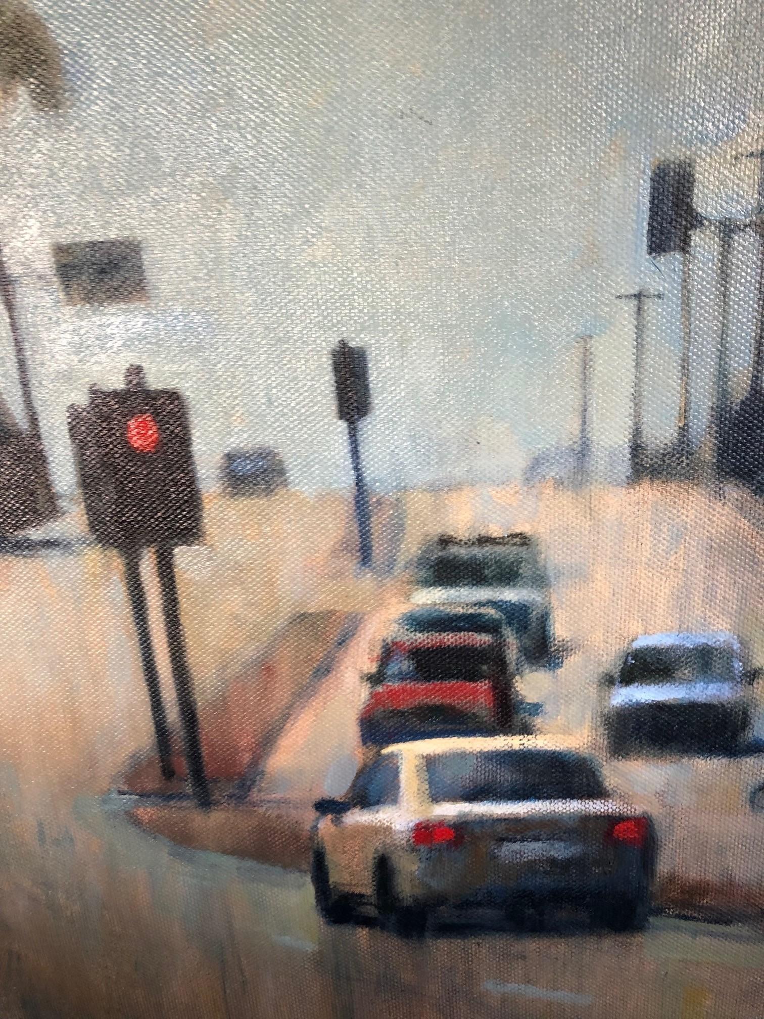 Crossing Ipswich Road — John Braben (Modernist, Urbanscape) 2020 For Sale 2
