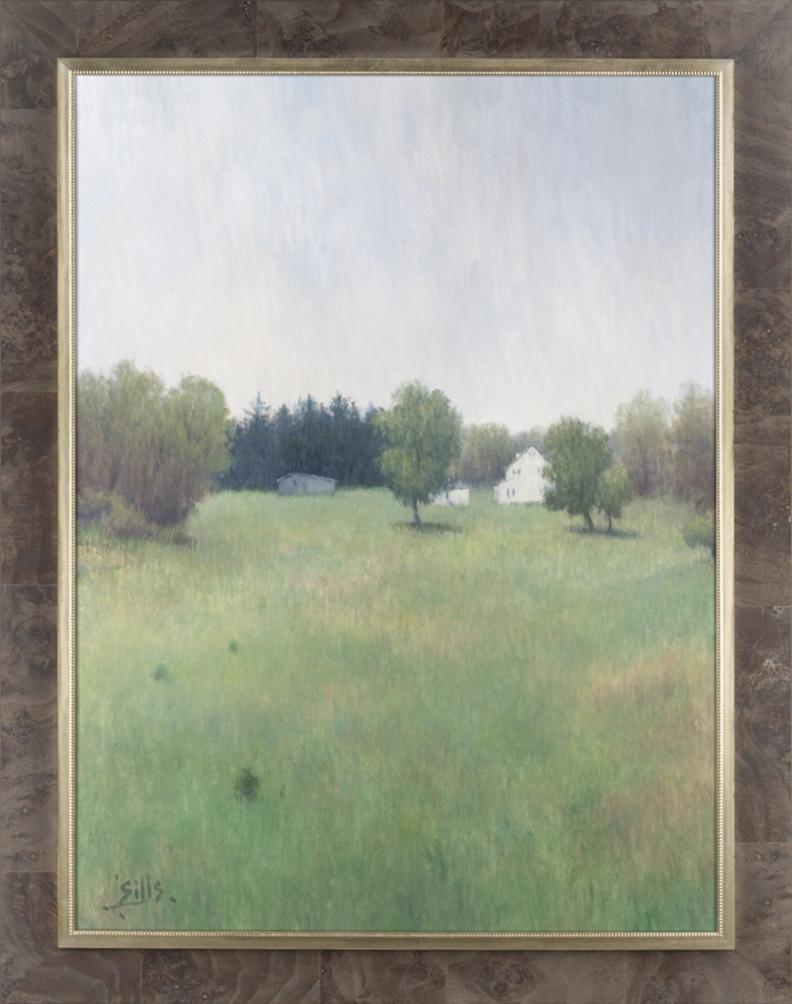 John Sills Landscape Painting - Easy Rain
