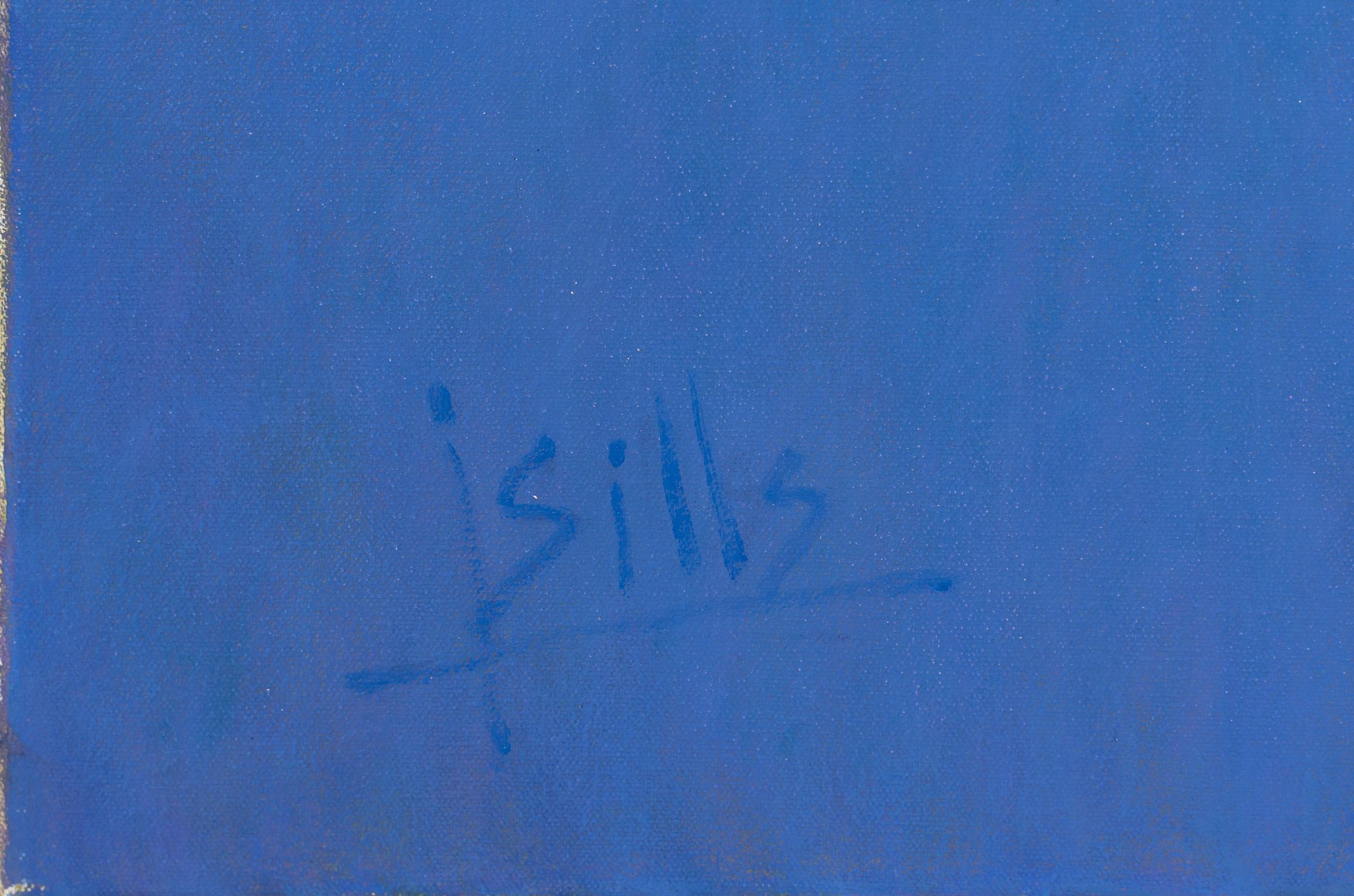 Quiet Time - Expressionist Painting by John Sills