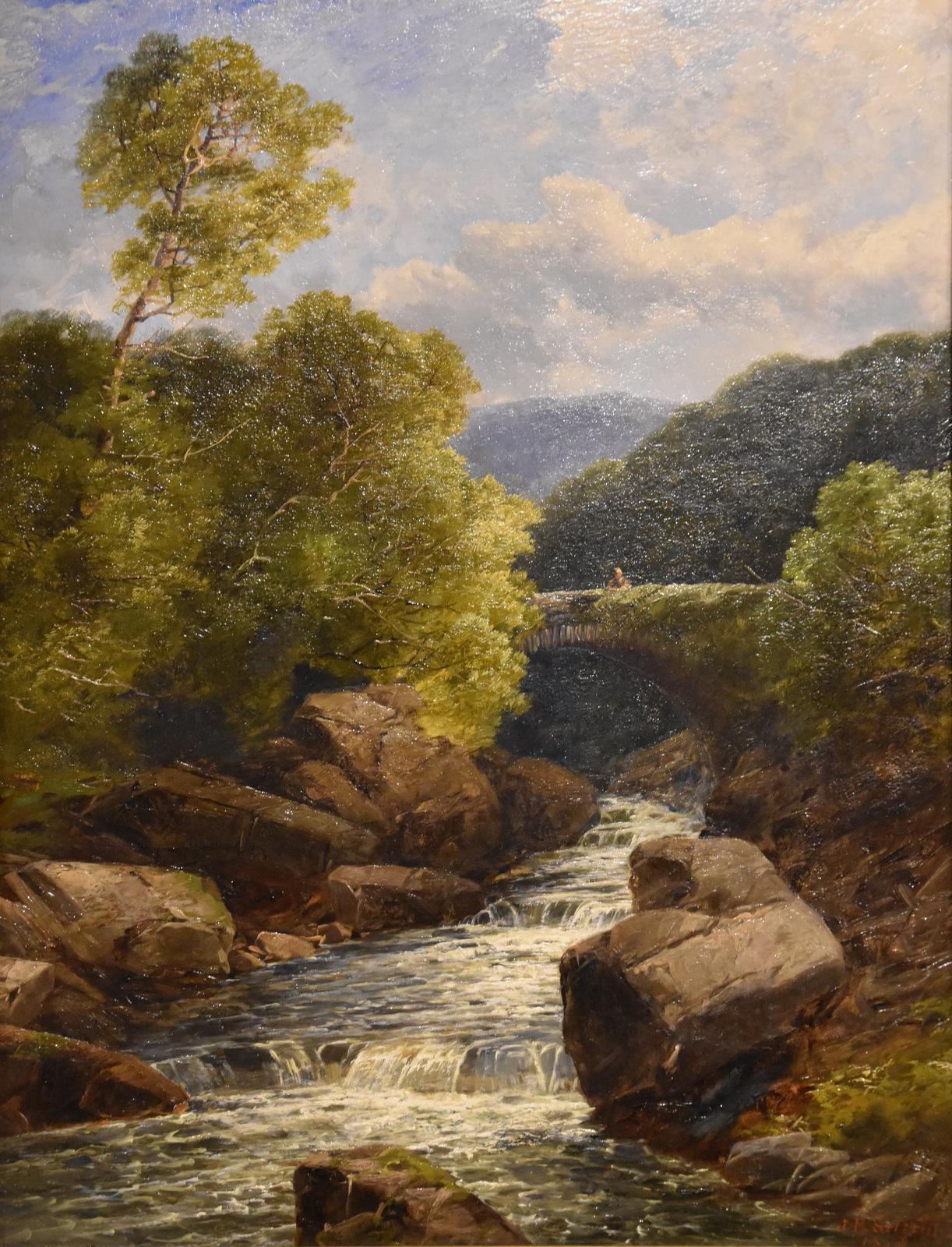 Ölgemälde-Paar von John Brandon Smith 