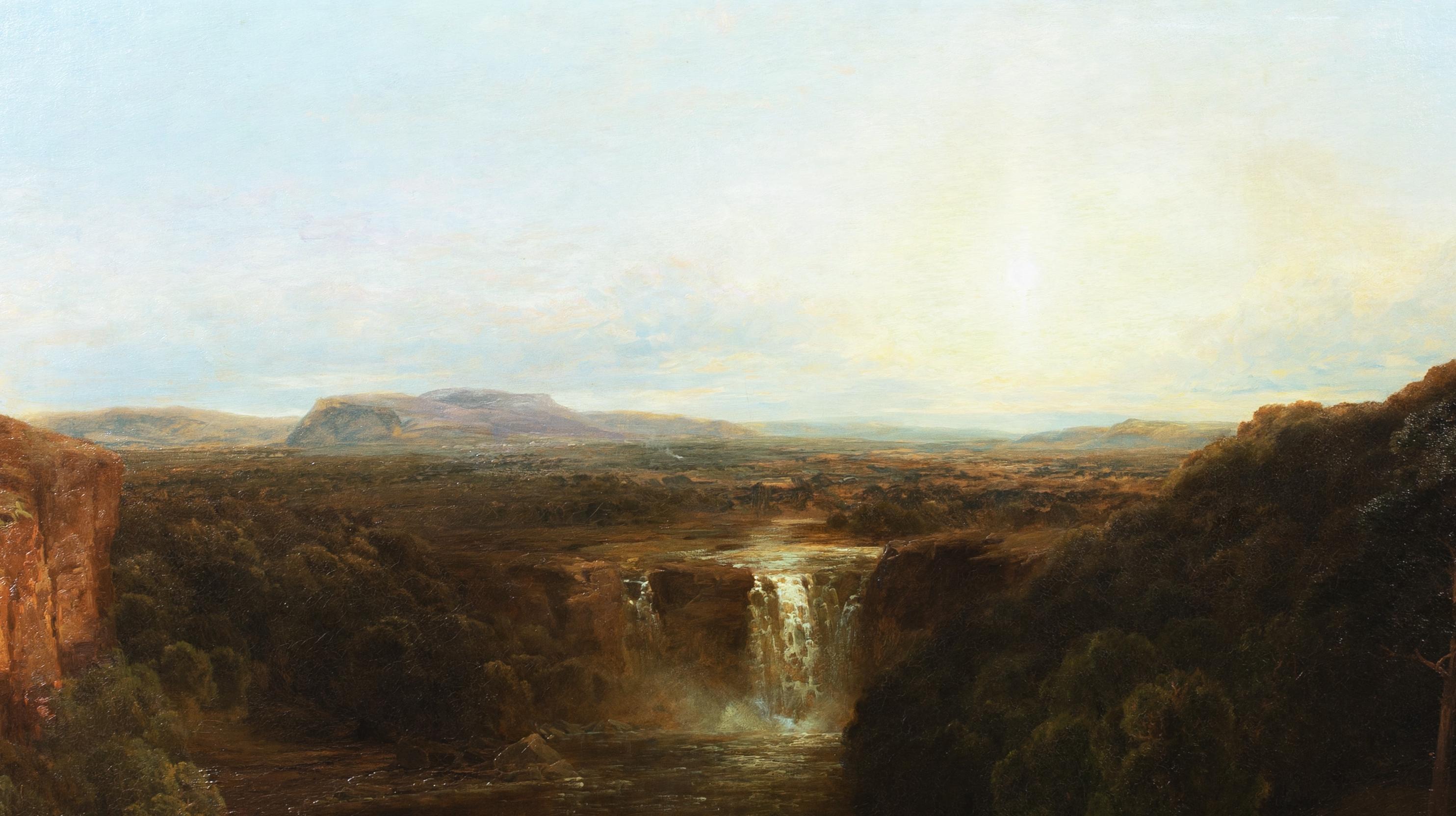 Vale du Neath Glamorganshire, 19e siècle

par John Brandon SMITH (1848-1884)

Énorme vue d'une chute d'eau au coucher du soleil dans le Vale Of Neath Glamorgamshire, huile sur toile, datant du 19e siècle. Excellente qualité et état de conservation.