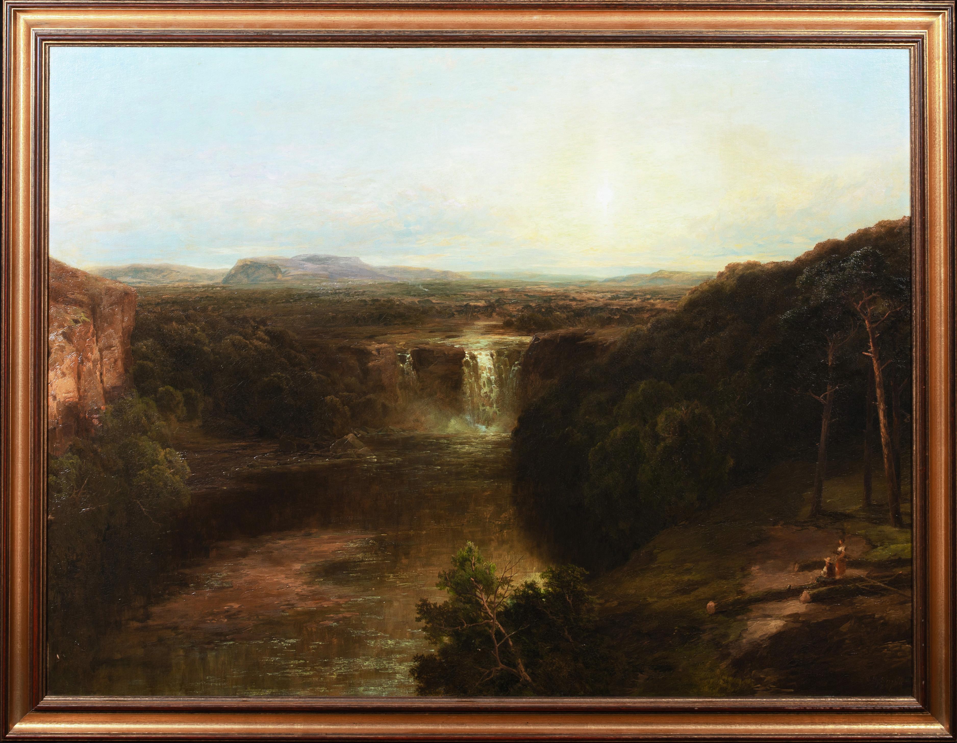 Waterfall Vale of Neath Glamorganshire, 19th Century  