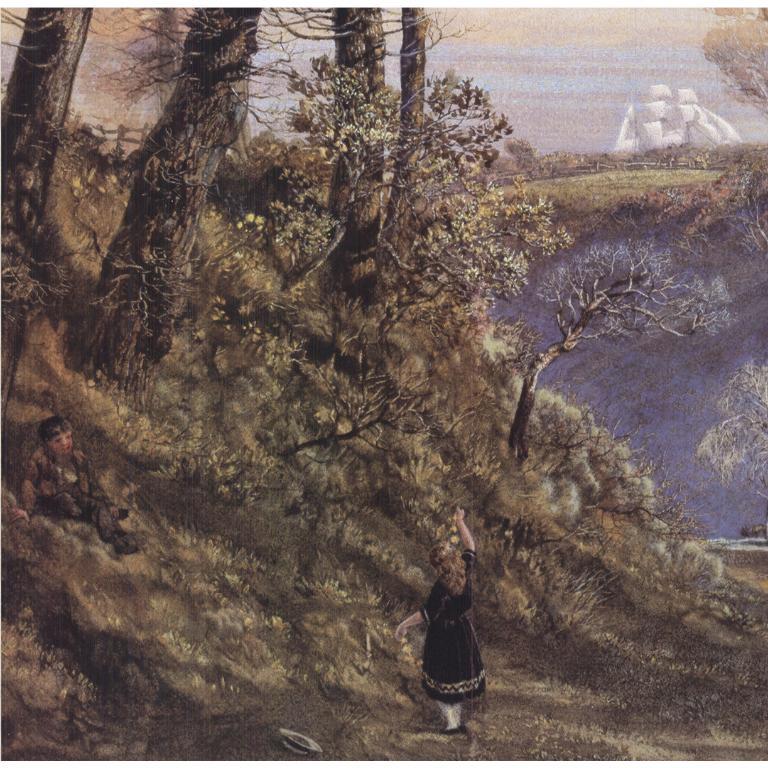 John Brett 'February in the Isle of Wight' 1992- Offset Lithograph For Sale 2