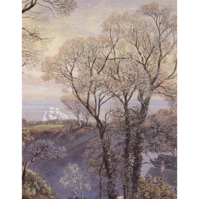 John Brett 'February in the Isle of Wight' 1992- Offset Lithograph For Sale 3
