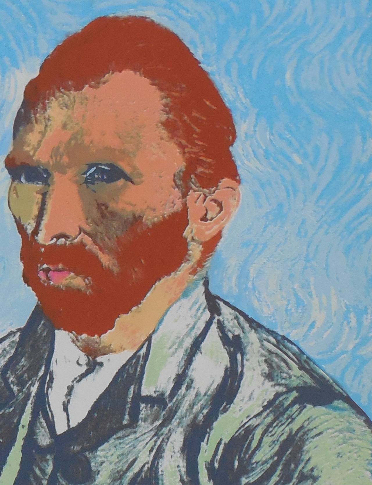 Pop Art Vincent Van Gogh Serigraph - Print by John Brower