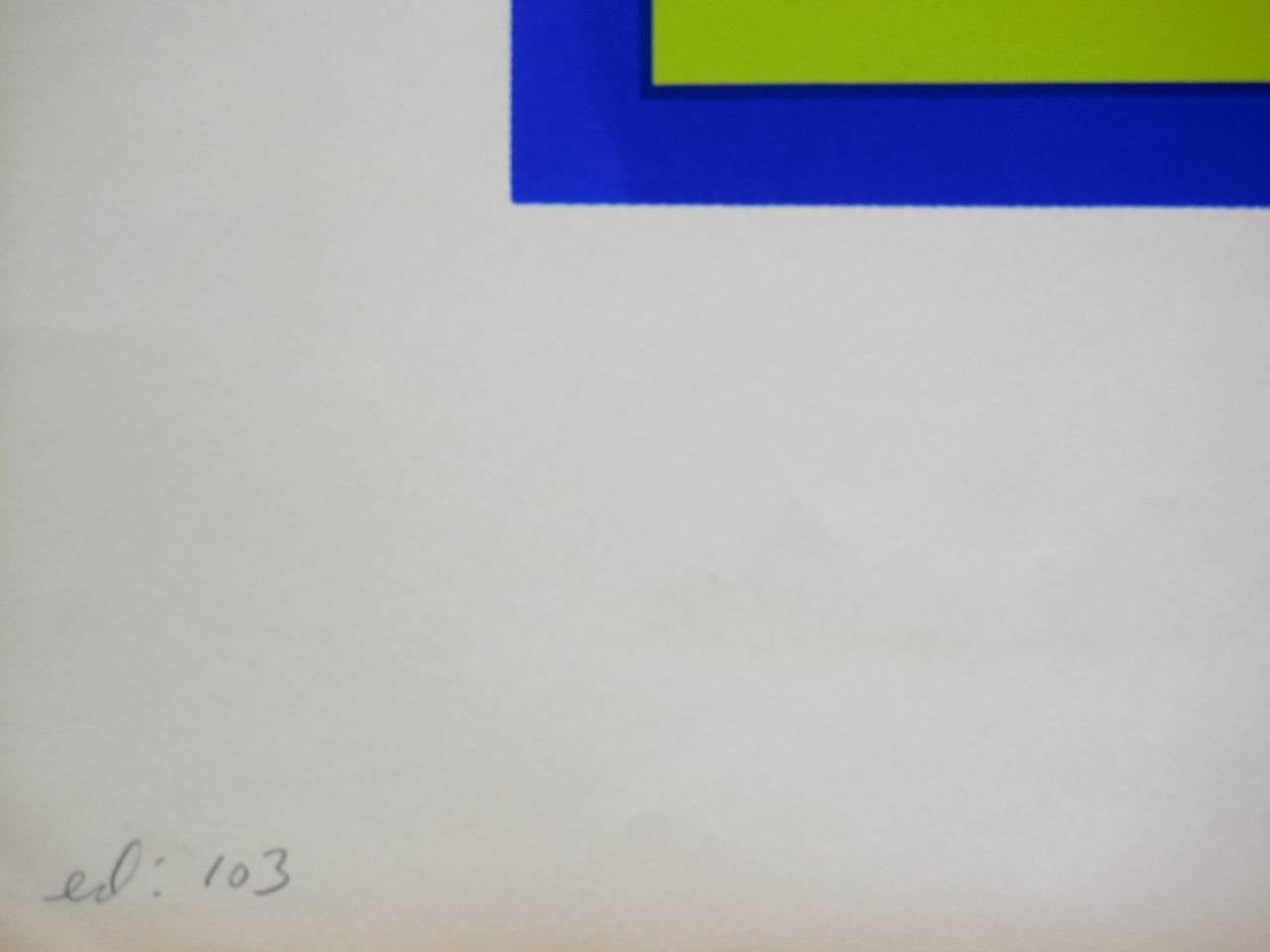 Dies ist für ein Foto Siebdruck Serigraphie ist es betitelt Andy Warhol: Pop Artist American. leichte Knitterung auf Papier außerhalb des Bildes

John Brower arbeitete 12 Jahre lang in Chicago als Plakatgestalter. Er lehrte Kunst am Alverno College