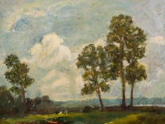 John Brown (1887–1966) - Framed Mid 20th Century Oil, Low Cloud