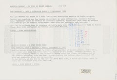 Marilyn Monroe-Messer am Set „Lets Make Love“, USA, 1960