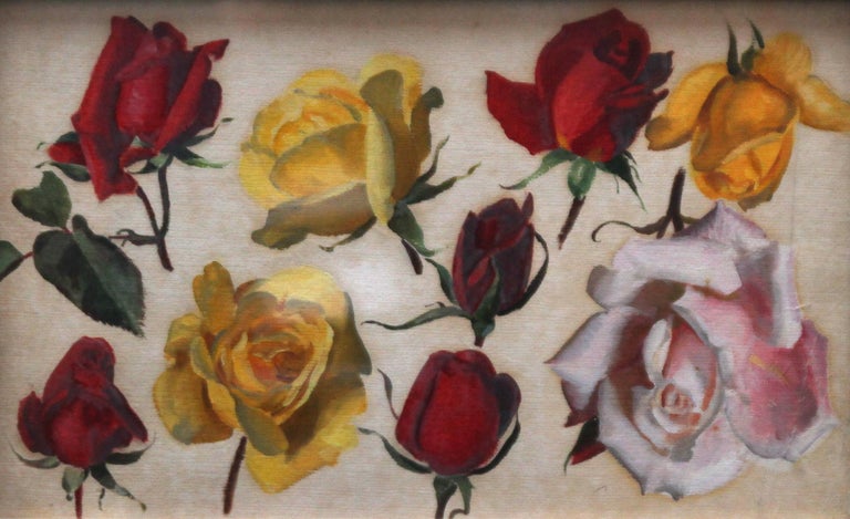 John Bulloch Souter - Roses Red and Yellow - Scottish ...