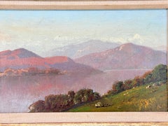 John Bunyan Bristol (estadounidense, 1826-1909) "Un paisaje de Berkshire" Óleo sobre lienzo