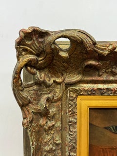 John Burnet (1784-1868) a Detailed Family Scene With Grandparents and Grandchild